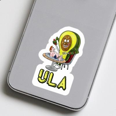 Ula Sticker Avocado Notebook Image