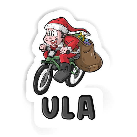 Sticker Ula Bicycle Rider Gift package Image