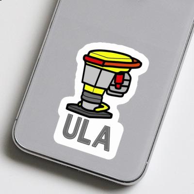 Ula Sticker Vibratory Rammer Notebook Image