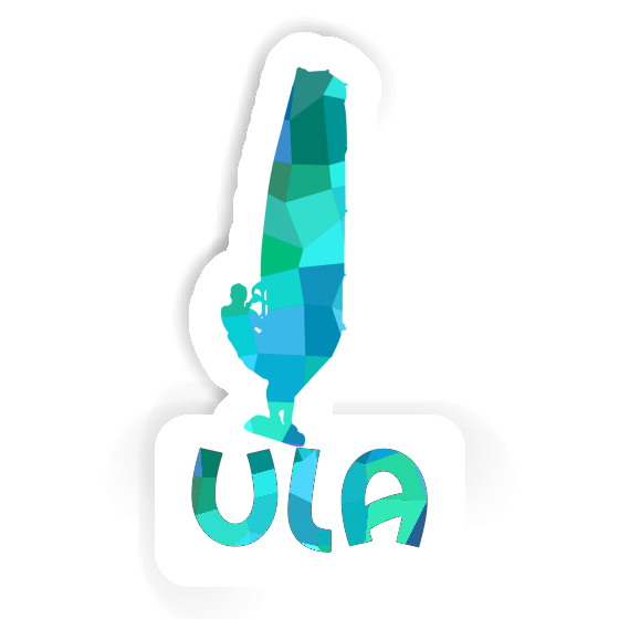 Ula Sticker Windsurfer Notebook Image