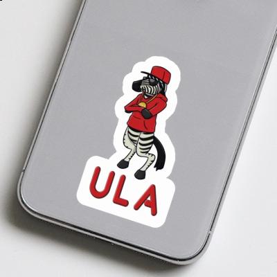 Sticker Ula Zebra Gift package Image