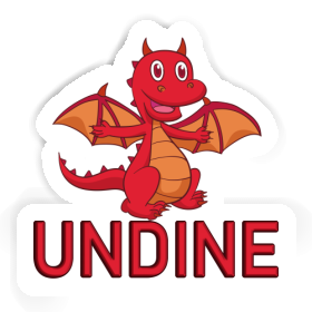 Sticker Baby Dragon Undine Image