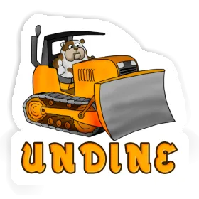 Sticker Bulldozer Undine Image