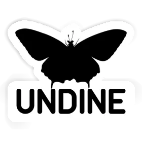Sticker Undine Butterfly Image
