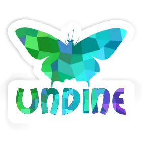 Sticker Butterfly Undine Image