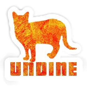 Sticker Undine Cat Image