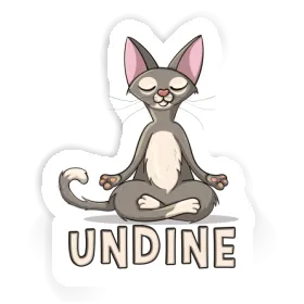 Cat Sticker Undine Image