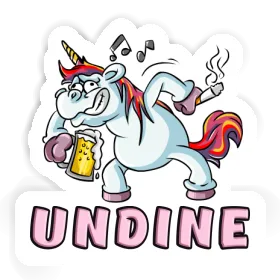 Undine Aufkleber Einhorn Image