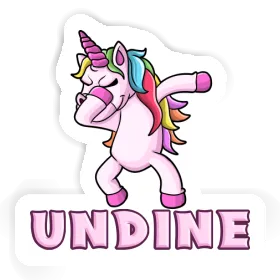 Undine Aufkleber Einhorn Image