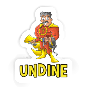 Sticker Electrician Undine Image