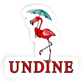 Sticker Flamingo Undine Image