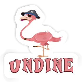 Sticker Undine Flamingo Image