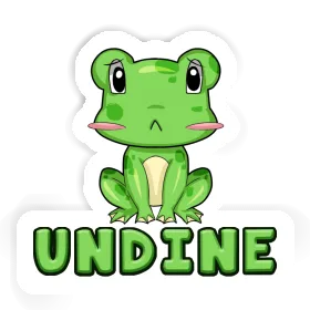 Sticker Frog Undine Image