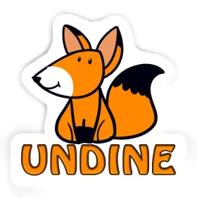 Undine Sticker Fox Image