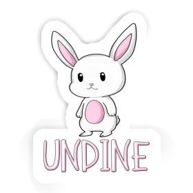 Sticker Hare Undine Image