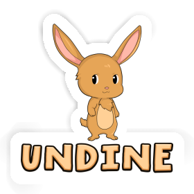 Sticker Undine Rabbit Image