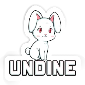 Bunny Sticker Undine Image