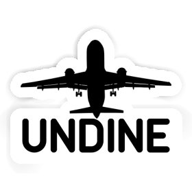 Jumbo-Jet Sticker Undine Image