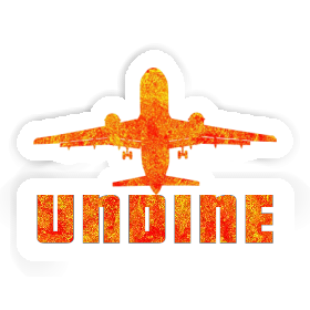 Sticker Jumbo-Jet Undine Image