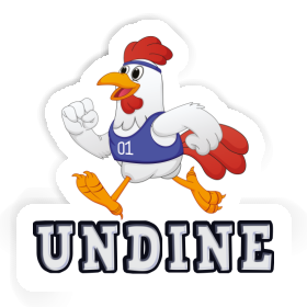 Sticker Chicken Undine Image