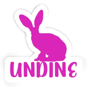 Sticker Undine Rabbit Image