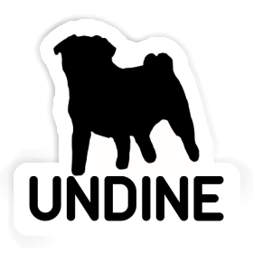 Mops Sticker Undine Image