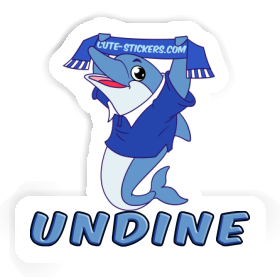 Aufkleber Undine Delfin Image