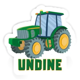 Aufkleber Traktor Undine Image