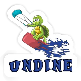 Undine Aufkleber Kiter Image