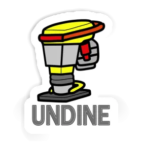 Vibratory Rammer Sticker Undine Image