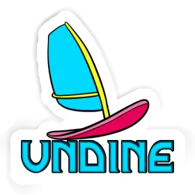 Undine Sticker Windsurfbrett Image