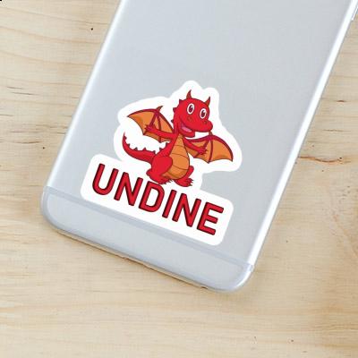 Undine Autocollant Bébé dragon Notebook Undine Autocollant Bébé dragon Notebook Image
