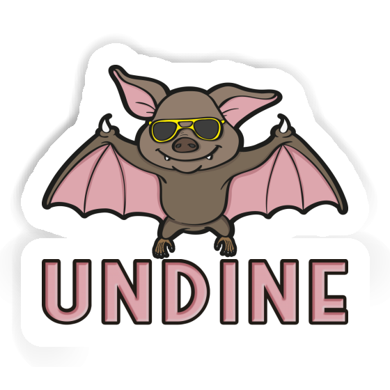Sticker Bat Undine Notebook Sticker Bat Undine Gift package Image