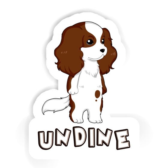 Autocollant Cavalier King Charles Spaniel Undine Laptop Autocollant Cavalier King Charles Spaniel Undine Laptop Image