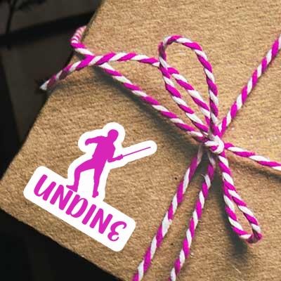 Undine Sticker Fencer Laptop Undine Sticker Fencer Laptop Image