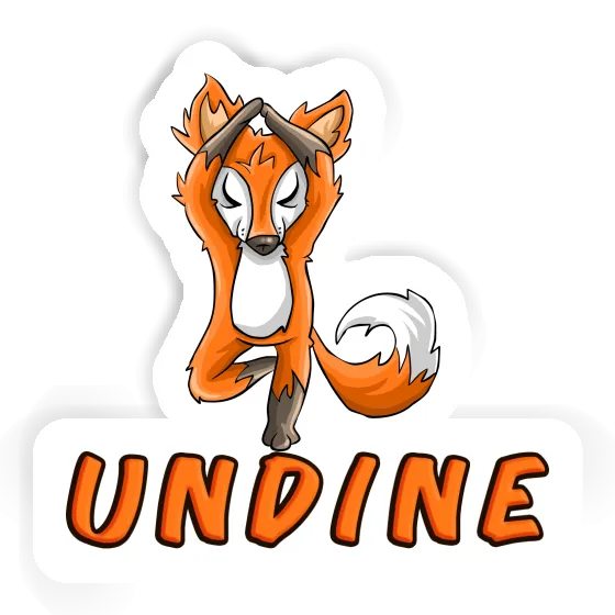 Sticker Undine Yoga Fuchs Gift package Image