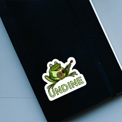 Autocollant Undine Grenouille Notebook Autocollant Undine Grenouille Gift package Image