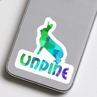 Rabbit Sticker Undine Notebook Rabbit Sticker Undine Gift package Image