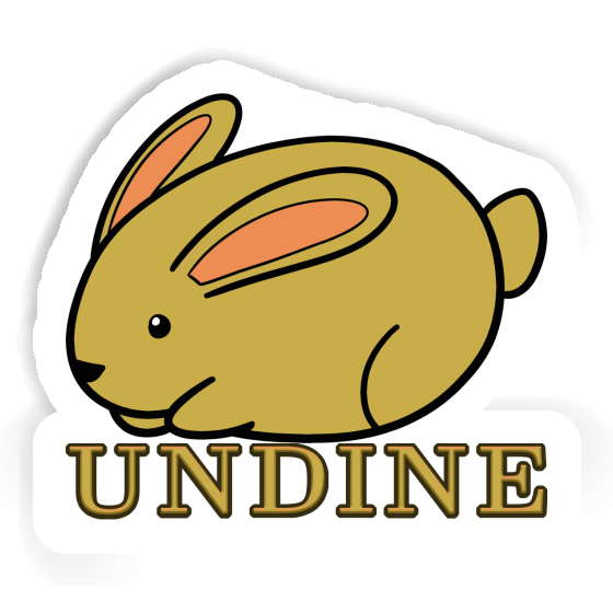 Sticker Hare Undine Laptop Sticker Hare Undine Laptop Image