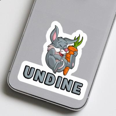 Sticker Undine Hare Notebook Sticker Undine Hare Notebook Image