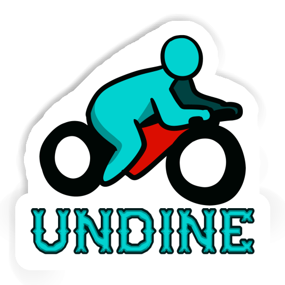 Motocycliste Autocollant Undine Notebook Motocycliste Autocollant Undine Notebook Image