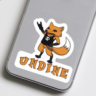 Sticker Rocker Fox Undine Gift package Image