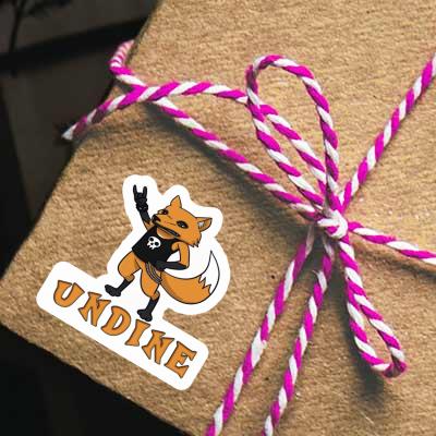Autocollant Renard Undine Gift package Image
