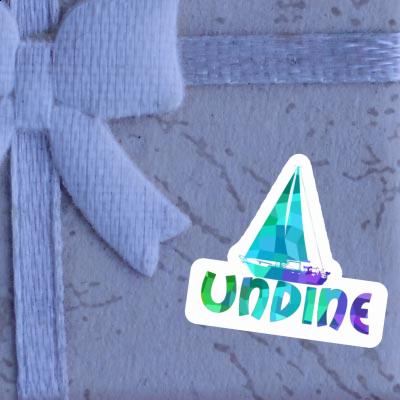 Sticker Undine Segelboot Notebook Sticker Undine Segelboot Notebook Image