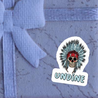 Autocollant Indien Undine Laptop Image