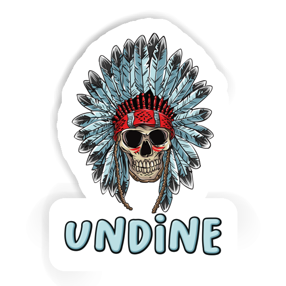 Autocollant Indien Undine Image