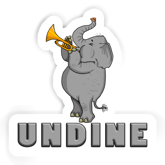 Aufkleber Undine Elefant Aufkleber Undine Elefant Image