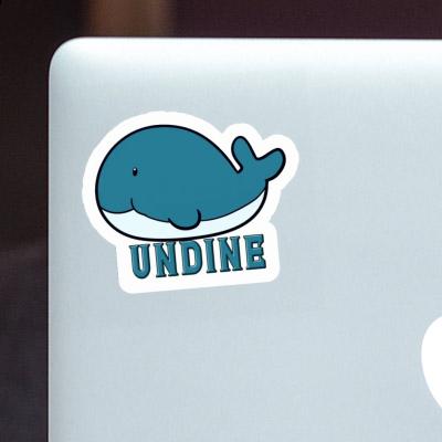 Autocollant Baleine Undine Notebook Autocollant Baleine Undine Notebook Image