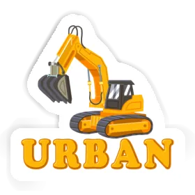 Autocollant Urban Pelleteuse Image