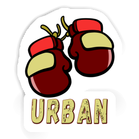 Gant de boxe Autocollant Urban Image